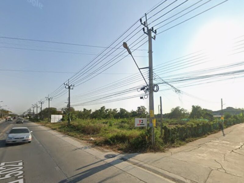 ขายที่ดิน ไทรน้อย นนทบุรี ติดถนนใหญ่ไทรน้อย-นนทบุรี 2 ไร่ 14 ตรว.