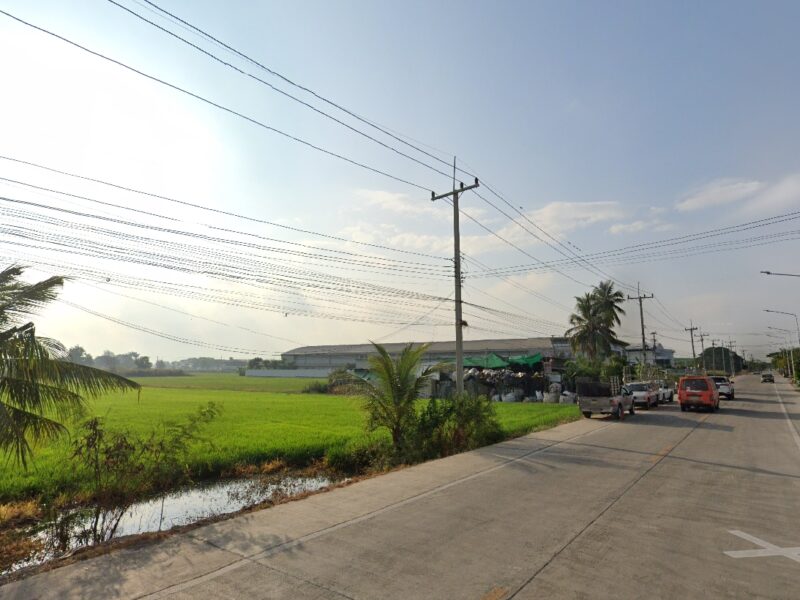 ✅ที่ดิน12ไร่ พื้นที่สีเขียว หน้ากว้าง 58ม.ถนนกาญจนาภิเษก วงแหวนหมายเลข9 ตำบล คลองพระอุดม อำเภอลาดหลุมแก้ว ปทุมธานี