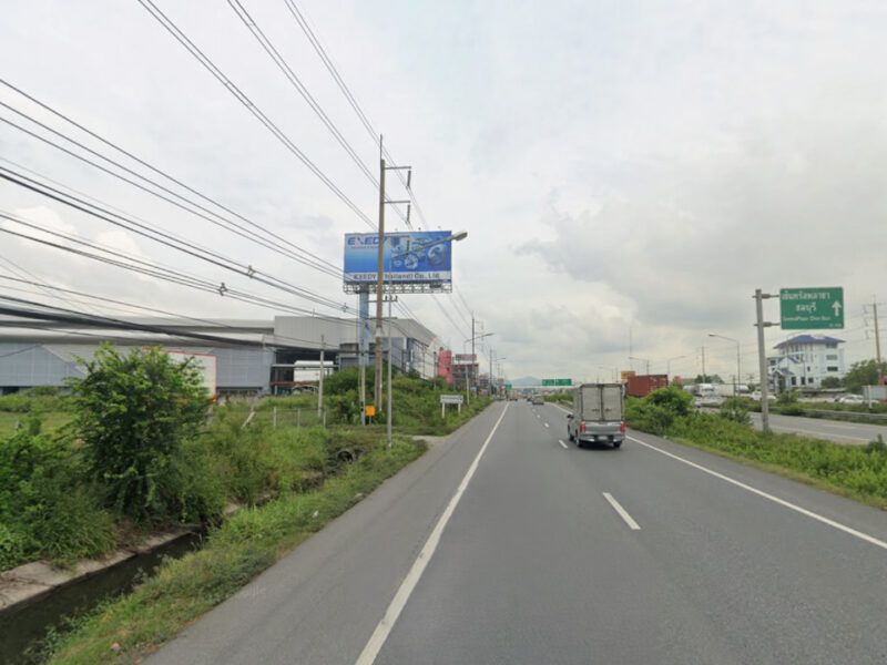 ให้เช่าที่ดิน 51-3-57 ไร่ ติดถนนสุขุมวิท ติดทางเข้า นิคมฯ ทองโกรว์ จ.ชลบุรี