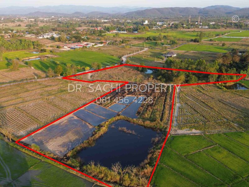 #ขายที่ดินลำพูน แปลงสวย 13-0-19.3 ไร่ ใกล้ ซีพีแรม และ นิคมฯ สหพัฒน์ ลำพูน