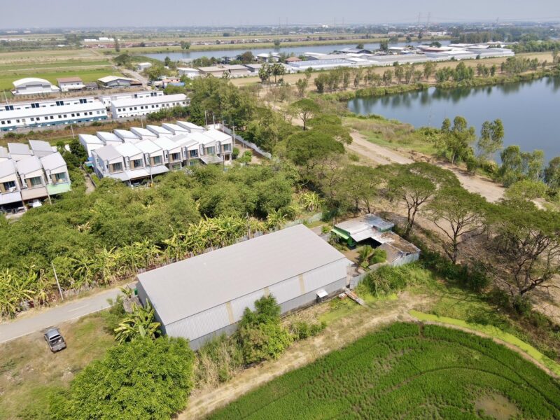 ขายที่ดินพร้อมโกดัง คลอง 7 ทำเลธุรกิจ ใกล้ ลำลูกกา จ.ปทุมธานี พร้อมใช้งาน ราคา 6.9 ล้าน