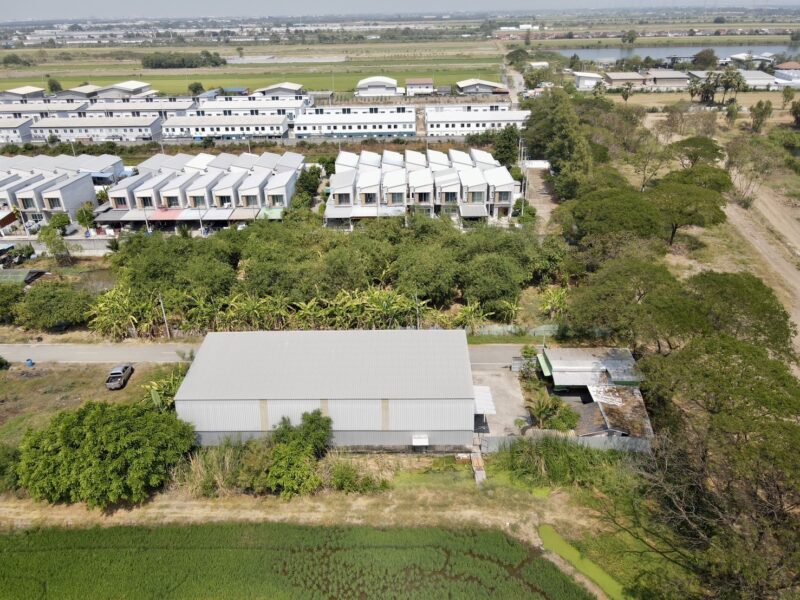 ขายที่ดินพร้อมโกดัง คลอง 7 ทำเลธุรกิจ ใกล้ ลำลูกกา จ.ปทุมธานี พร้อมใช้งาน ราคา 6.9 ล้าน