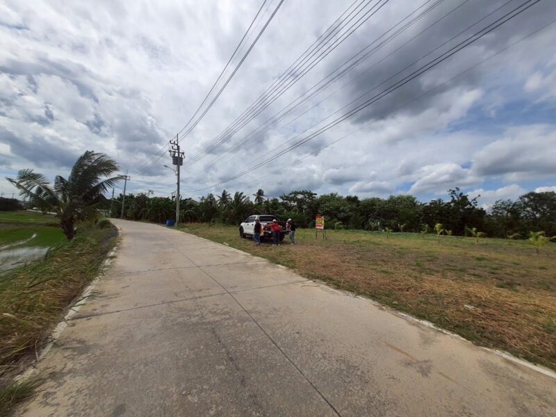 ขายที่ดินหลังโรบินสันราชพฤกษ์ 437 ตรว ติดถนนคอนกรีตสาธารณะ ถมแล้ว ซ.เกษตรพัฒนา 2 อ.ปากเกร็ด จ.นนทบุรี