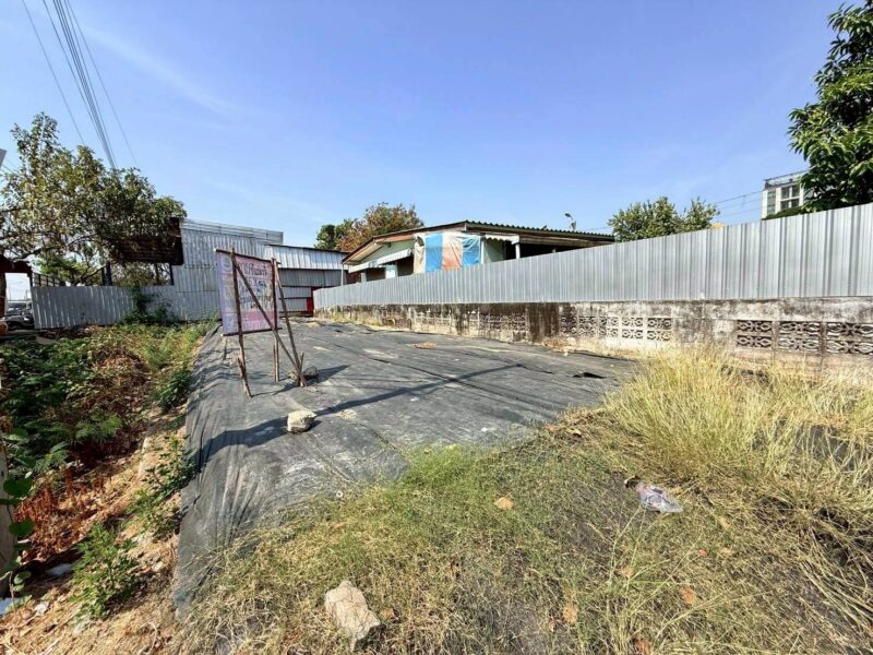 ขายที่ดินถนนรัชดา-รามอินทรา 46.8 ตรว ถมแล้ว ซ.นวมินทร์74 แยก 1-9 เขตบางกะปิ กรุงเทพฯ