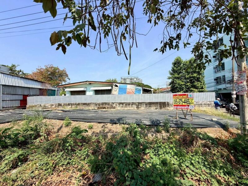 ขายที่ดินถนนรัชดา-รามอินทรา 46.8 ตรว ถมแล้ว ซ.นวมินทร์74 แยก 1-9 เขตบางกะปิ กรุงเทพฯ