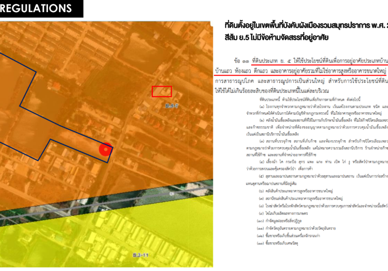 ที่ดินแปลงสวย ทำเลดี บางบ่อ