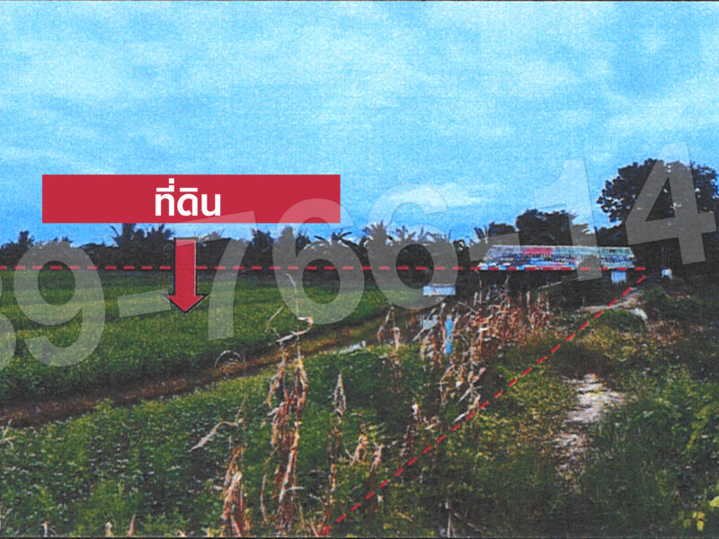 📍 ขายที่ดินทำเลดี ติดคลองสาม ตำบลทวีวัฒนา อำเภอไทรน้อย จังหวัดนนทบุรี