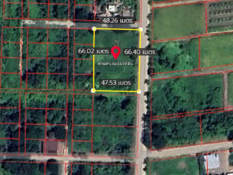 ที่ดินปทุมธานี ตำบลพืชอุดม ติดถนนเจ้าของขายเองราคาคุยกันได้