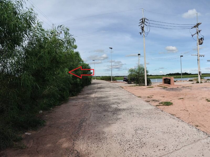 ที่ดินจังหวัดมหาสารคาม ราคาดีอยู่ใกล้เทศบาลบรบือ