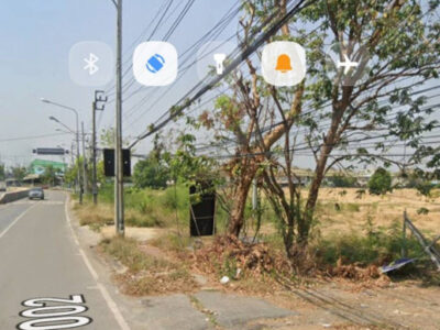 ขาย ที่ดิน ติดถนนใหญ่ ที่ดินซอยวัดลาดปลาดุก 14 ไร่ 3 งาน 8 ล้านบาทต่อไร่