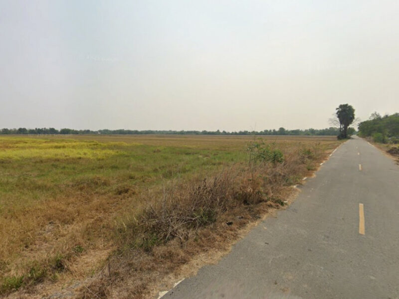 ขายที่ดินบางน้ำเปรี้ยว แปลงติดถนน 2-1-18 ไร่ และด้านใน 341 ตร.ว. ใกล้วัดบางไทร