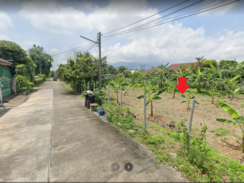 ขายที่ดิน แม่ริม เชียงใหม่ น้ำไม่ท่วม ใกล้วัดดอนแก้ว 398 ตร.ว.