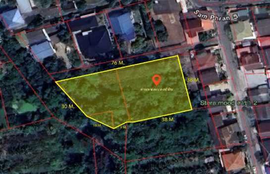 ขายที่ดิน 1-2-65 ไร่ ใกล้ รร.นายร้อยตำรวจสามพราน และวัดสามพราน (พุทโธภาวนา)