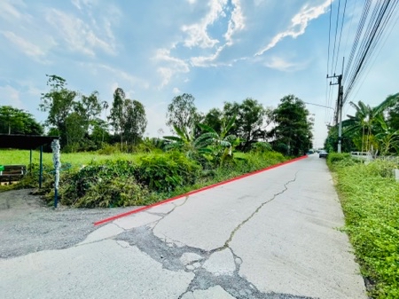 [ให้เช่า] ที่ดินทำเลทอง คลองห้าตะวันออก (ซอยจำรัส) 380 ตร.ว. หน้ากว้าง 45 เมตร เข้าซอยเพียง 80 ม. เหมาะทำโกดัง-อู่รถ เพียง 1x,000 บาท-ด.