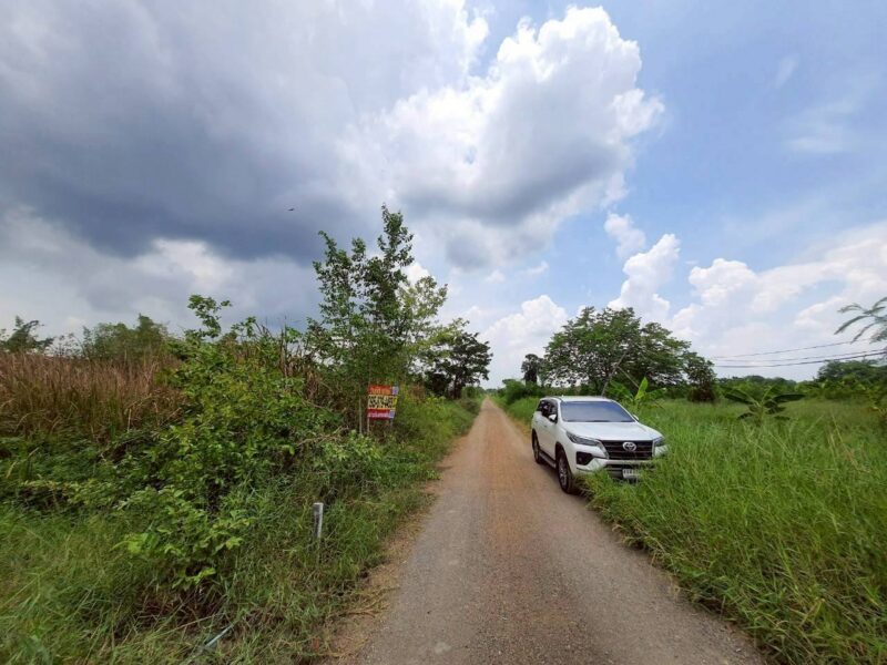 ขายถูกที่สุดที่ดินทำเลดี 100 ตรว ติดถนนสาธารณะ ซ.คลองห้าตะวันออก 3 อ.คลองหลวง จ.ปทุมธานี