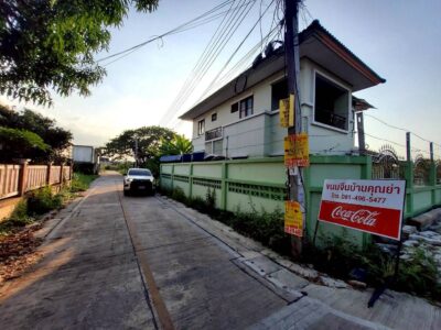ขายถูกที่ดินจันทร์ทองเอี่ยม 192 ตรว ใกล้สถานีรถไฟฟ้าMRTคลองบางไผ่ ซ.บุญรอด อ.บางบัวทอง จ.นนทบุรี
