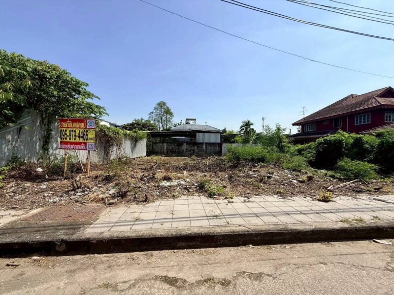 ขายด่วนเกือบประเมิน ที่ดิน 62 ตรว ซอย ม.ชัชฎาวิลล่า1 สาย3 ภาษีเจริญ กทม.