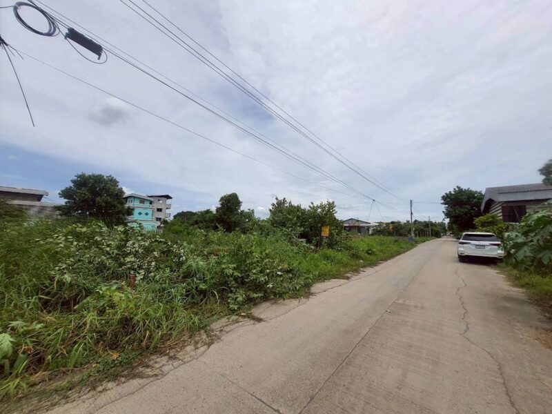 ขายด่วน ที่ดินใกล้ตลาดไท 403 ตรว ติดถนนคอนกรีตสาธารณะ 2 ด้าน ซ.ไอยรา 18,19 อ.คลองหลวง จ.ปทุมธานี