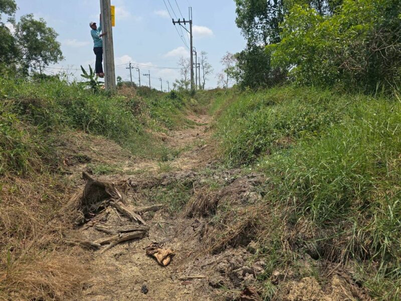 ขายที่ดิน 87 ตรว ติดถนนสาธารณะ แปลงมุม ประชาสำราญ แขวงคลองสิบสอง เขตหนองจอก กทม.