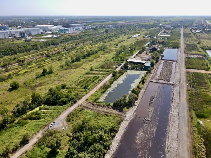 ขายที่ดินด่วน ทำเลดี ต.บึงน้ำรักษ์ อ.ธัญบุรี จ.ปทุมธานี เนื้อที่ 1 ไร่ ใกล้ถนนรังสิต–นครนายก