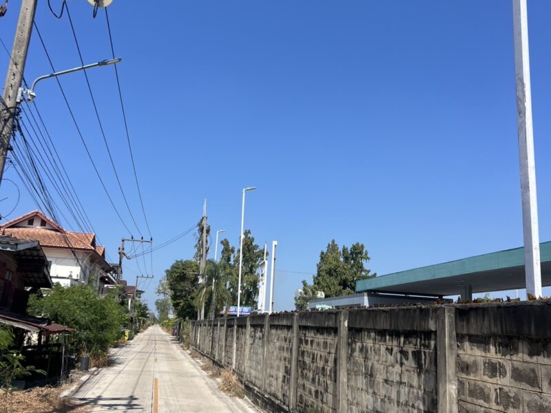 ขายที่ดินด่วน ทำเลดี ต.บึงน้ำรักษ์ อ.ธัญบุรี จ.ปทุมธานี เนื้อที่ 1 ไร่ ใกล้ถนนรังสิต–นครนายก