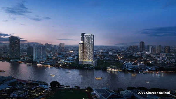 คอนโดใหม่ LOVE Charoen Nakhon วิวแม่น้ำ คอนโดเลี้ยงสัตว์ได้แห่งเดียวบนถนนเจริญนคร โทร 065-5639565