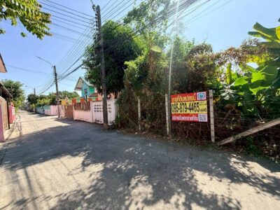 ขายถูกที่ดิน 100 ตรว ซอยพหลโยธิน 54/1 แยก 6-10 สายไหม กทม.ถมแล้ว+ล้อมลวดหนาม