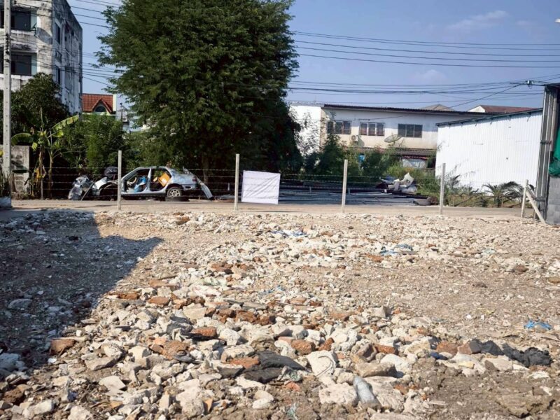 ขายที่ดินใกล้วัดอุดมรังสี 174 ตรว ติดถนนคอนกรีต สาธารณะ ซ.เพชรเกษม 79 แยก 6 เขตภาษีเจริญ กทม.