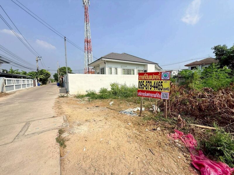 ขายด่วนที่ดินคลองสอง 50 ตรว ติดถนนคอนกรีตสาธารณะ ซ.บงกช 43 คลองหลวง ปทุมธานี