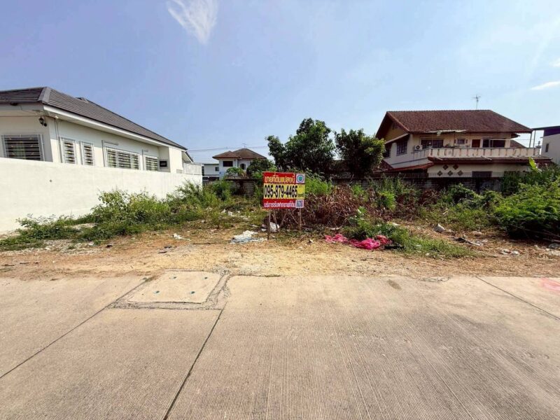 ขายด่วนที่ดินคลองสอง 50 ตรว ติดถนนคอนกรีตสาธารณะ ซ.บงกช 43 คลองหลวง ปทุมธานี