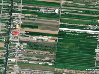 ขายที่ดินเปล่าติดถนนคลอง 9 ลำลูกกา จังหวัดปทุมธานี