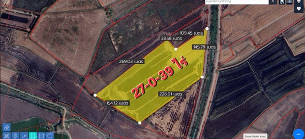 ขายที่ดินราคาพิเศษ อยุธยา บางปะอิน 68-2-9 ไร่ ด้านหน้าติดถนนใหญ่ 347 โทร 084-1416555