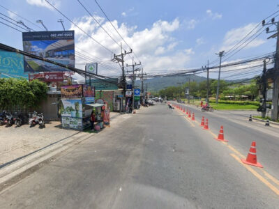ขายที่ดินภูเก็ต ติดถนนบ้านดอน – เชิงทะเล ถมแล้วพร้อมพัฒนา ใกล้หาดบางเทาเพียง 5 นาที !