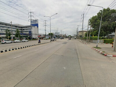 ขายที่ดินแปลงใหญ่ สุขสวัสดิ์ พื้นที่สีม่วง ใกล้สะพานกาญจนาภิเษก