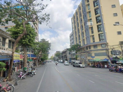 ขายที่ดินพร้อมสิ่งปลูกสร้าง ติดถนนมหาจักร ใจกลางสำเพ็งและเยาวราช ใกล้ MRT วัดมังกร