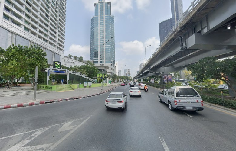 ด่วน ! ให้เช่าที่ดิน ติดถนนพระราม 4 พื้นที่สีแดง ใกล้ MRT สามย่าน