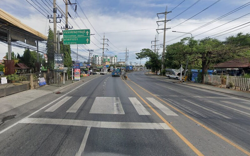 ขายโกดังขนาดใหญ่ พื้นที่สีม่วง บางนา - ตราด กม. 18 ใกล้สุวรรณภูมิ