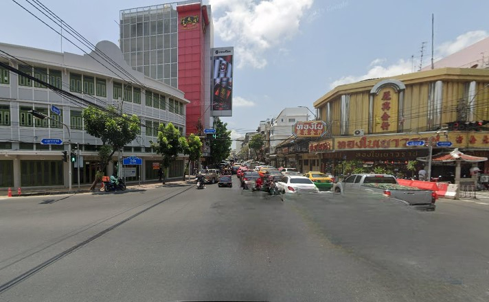 ขายที่ดินพร้อมสิ่งปลูกสร้าง ติดถนนมหาจักร ใจกลางสำเพ็งและเยาวราช ใกล้ MRT วัดมังกร