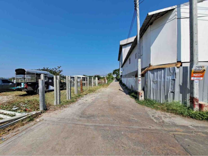 ขายที่ดินถมแล้ว 208 ตรว. ลดแรง! ที่ดินทำเลทอง พระประแดง เหลือเพียง 5.8 ล้าน ทำเลอนาคต ใกล้รถไฟฟ้า MRT สายสีม่วงใต้ – ซอยสุขสวัสดิ์ 78 แยก 24 (ซอยวัดชังเรือง)