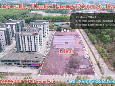 ขายที่ดินผังม่วงปลวกแดงระยอง ทำเลทองใกล้นิคมอุตสาหกรรม