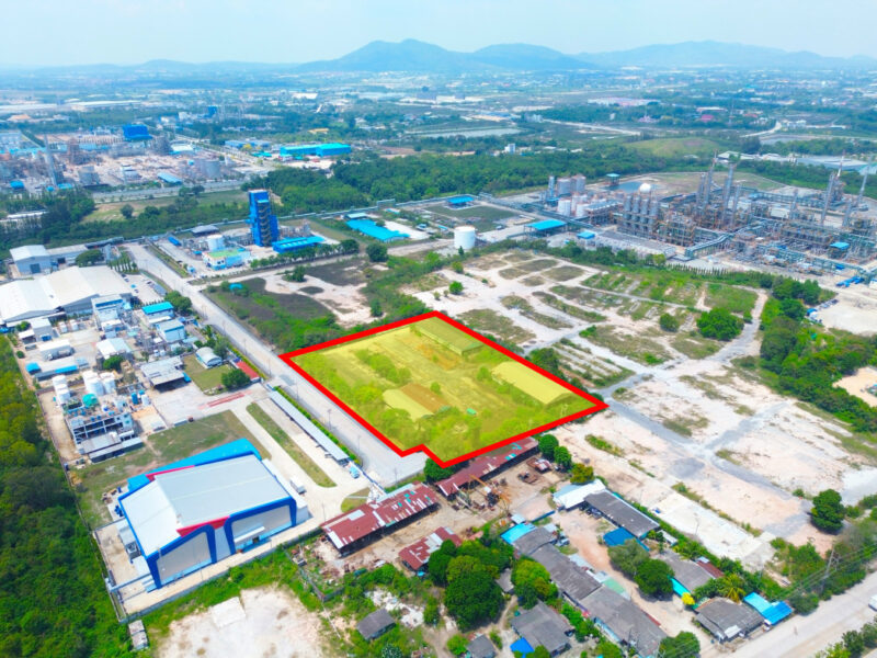 ขาย ที่ดิน นิคมอุตสาหกรรมมาบตาพุด 9 ไร่ แถมโกดังฟรี 4 หลัง