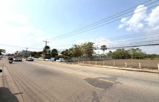 ขาย ที่ดิน ทำเลค้าขาย ME157 ติดถนนเกาะโพธิ์ สามแยก ท่าบุญมี เกาะจันทร์ ชลบุรี . 236 ตรม 4 ไร่ 2 งาน 85 ตรว ใกล้ตลาดเกาะโพธิ์ เพียง 3 Km.