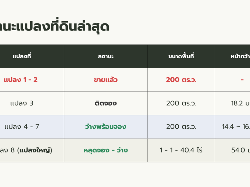 ขายที่ดิน 5 แปลงสุดท้ายจากทั้งหมด 8 แปลง! วิวเขา @เมืองปาน จ.ลำปาง - ผ่อนตรงกับเจ้าของได้ 🏔️🌲