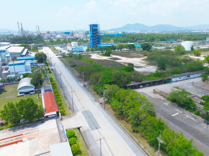 ขาย ที่ดิน นิคมอุตสาหกรรมมาบตาพุด 9 ไร่ แถมโกดังฟรี 4 หลัง