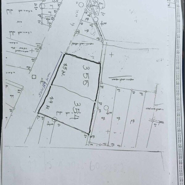 ขายที่ดิน เป็น นส.3 ก รวมพื้นที่ 2 แปลง ตำบลครน อำเภอสวี จังหวัดชุมพร
