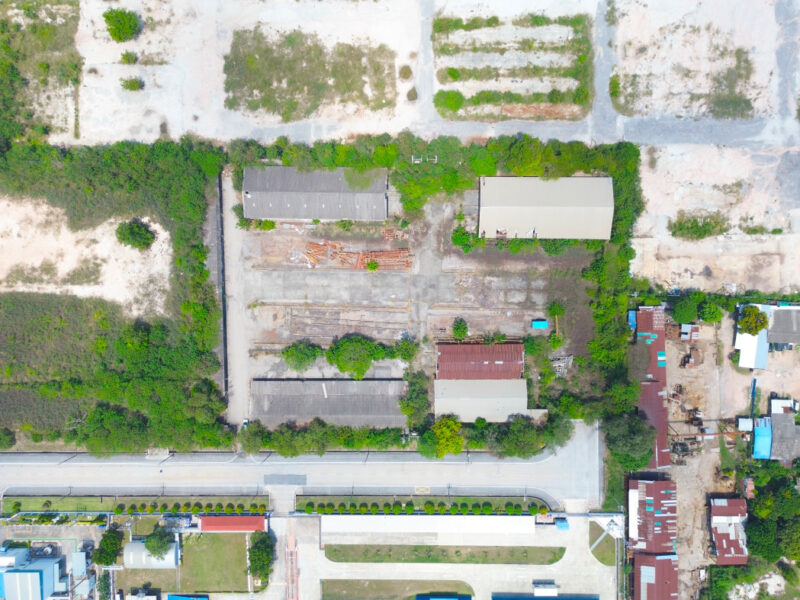 ขาย ที่ดิน นิคมอุตสาหกรรมมาบตาพุด 9 ไร่ แถมโกดังฟรี 4 หลัง