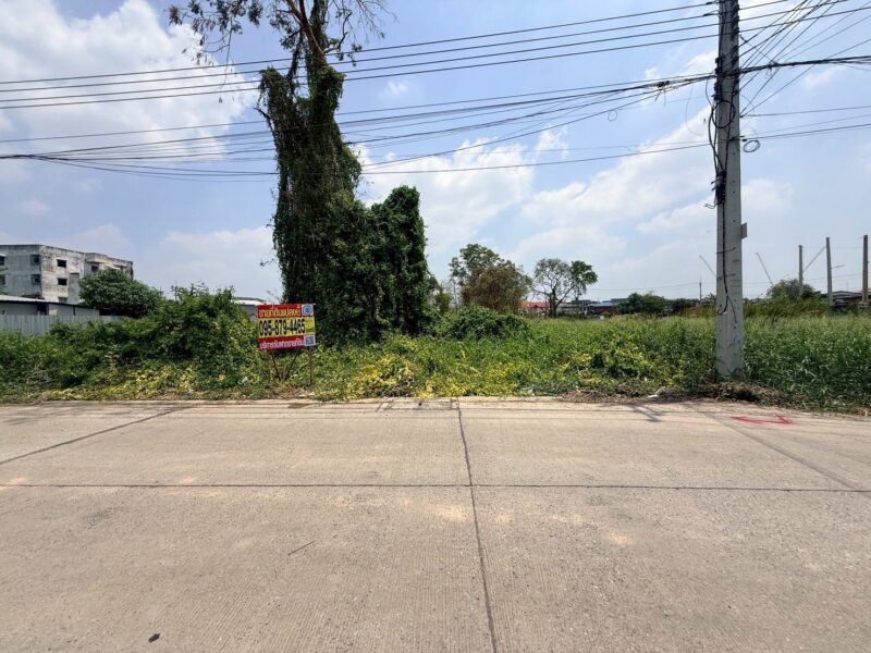 ขายที่ดินใกล้รถไฟฟ้า 309 ตรว ติดถนนสาธารณะ ซ.พิเศษ 5 ต.คูคต อ.ลำลูกกา จ.ปทุมธานี
