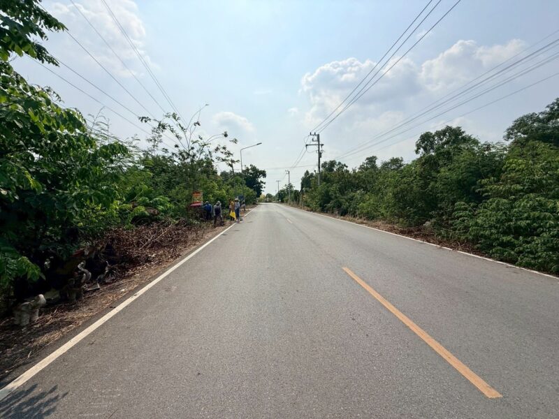 ขายด่วนที่ดิน 846 ตรว ติดถนนสาธารณะ ซ.ประทานพร สามโคก ปทุมธานี