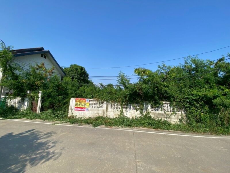 ขายที่ดินอ้อมเกร็ด 77 ตรว ถมและล้อมรั้วเรียบร้อยแล้ว ซ.อ้อมเกร็ด 4/3 อ.ปากเกร็ด จ.นนทบุรี