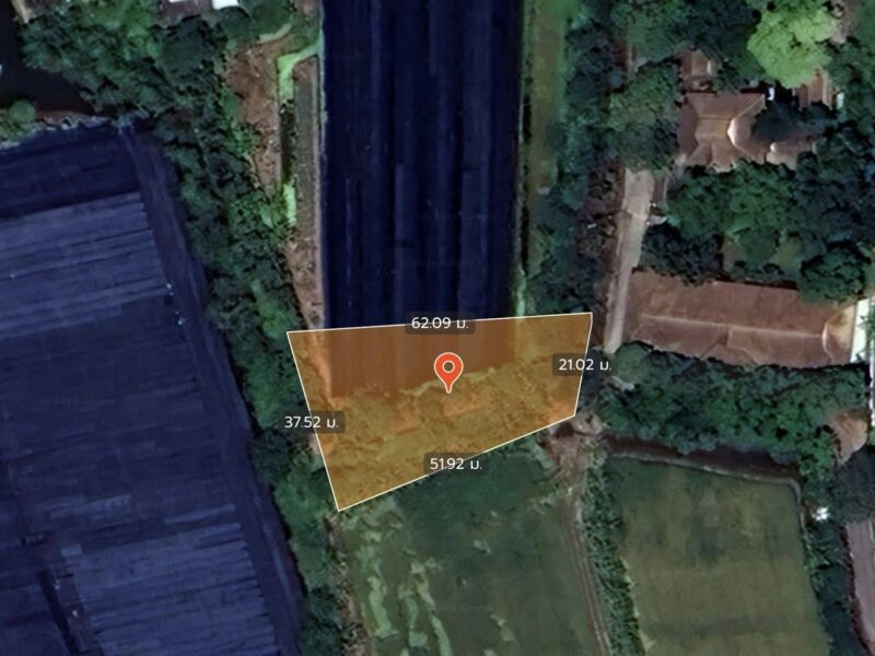 ขายด่วนที่ดิน 400 ตรว ติดถนนคอนกรีต แสนกาญจนา 4 อ.บางใหญ่ จ.นนทบุรี